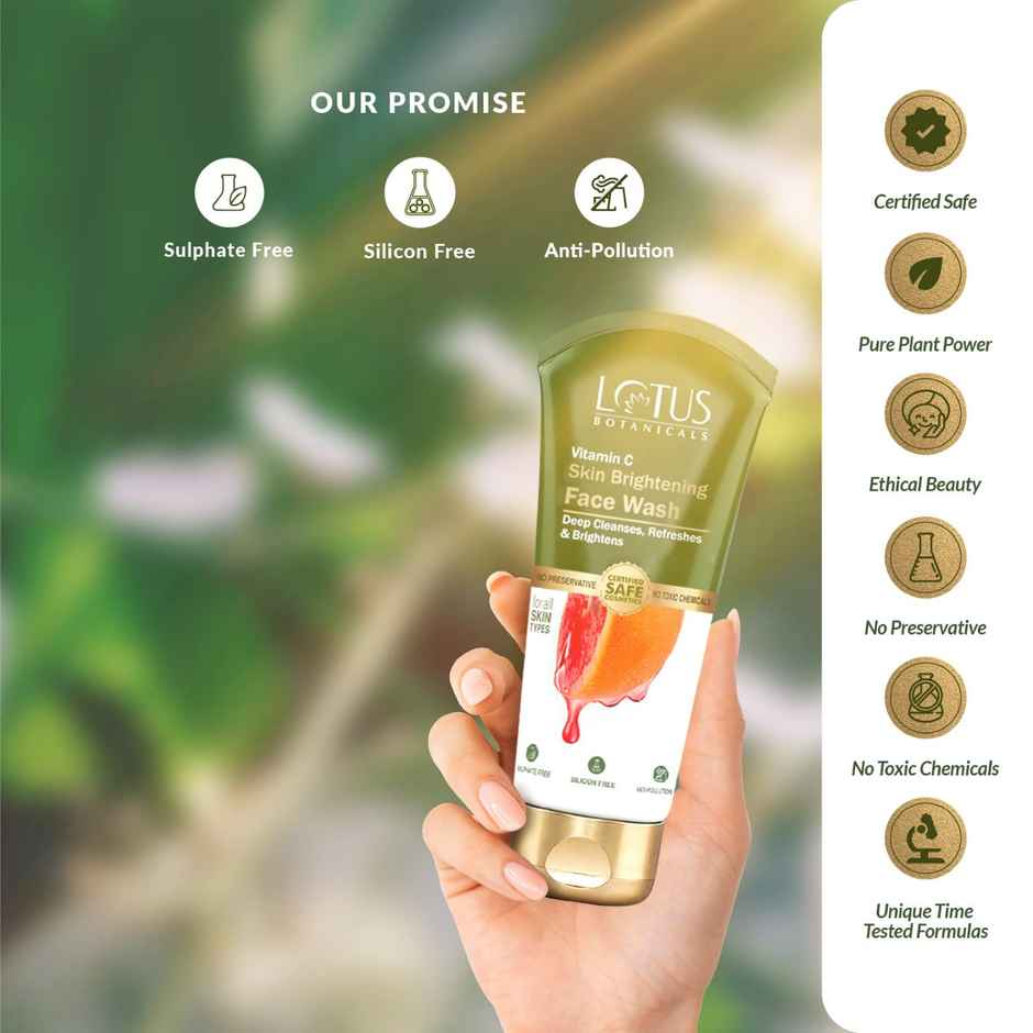 Lotus Botanicals Skin Brightening Face Wash